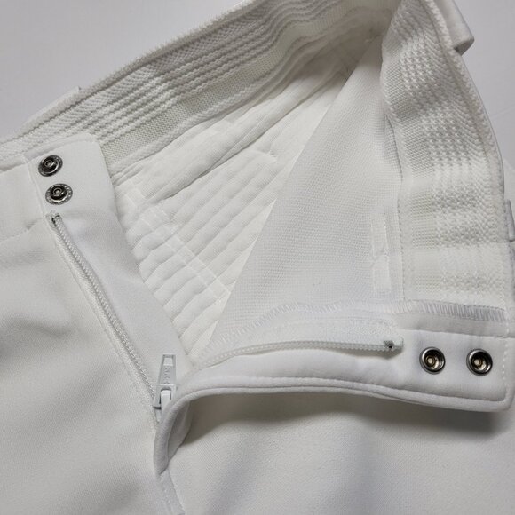 Mizuno Performance Softball Pants Womens Medium Quilted Padding Belt Loop White - Picture 5 of 15